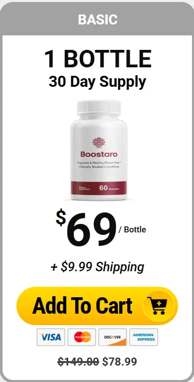 Boostaro 1 Bottle
